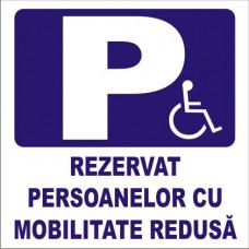 Semn parcare handicap